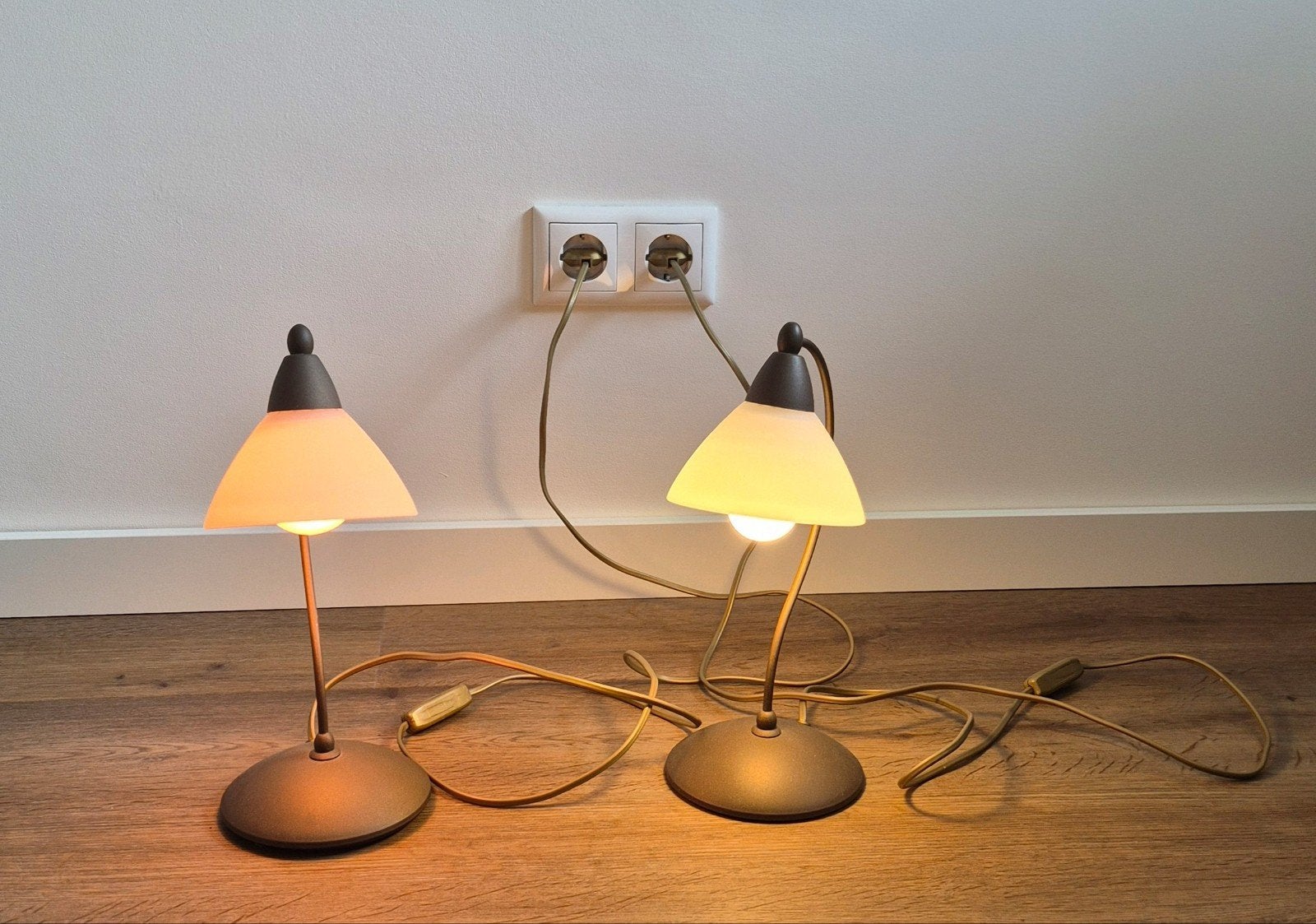 Set van 2 vintage nachtlampjes bijna gratis, Ophalen