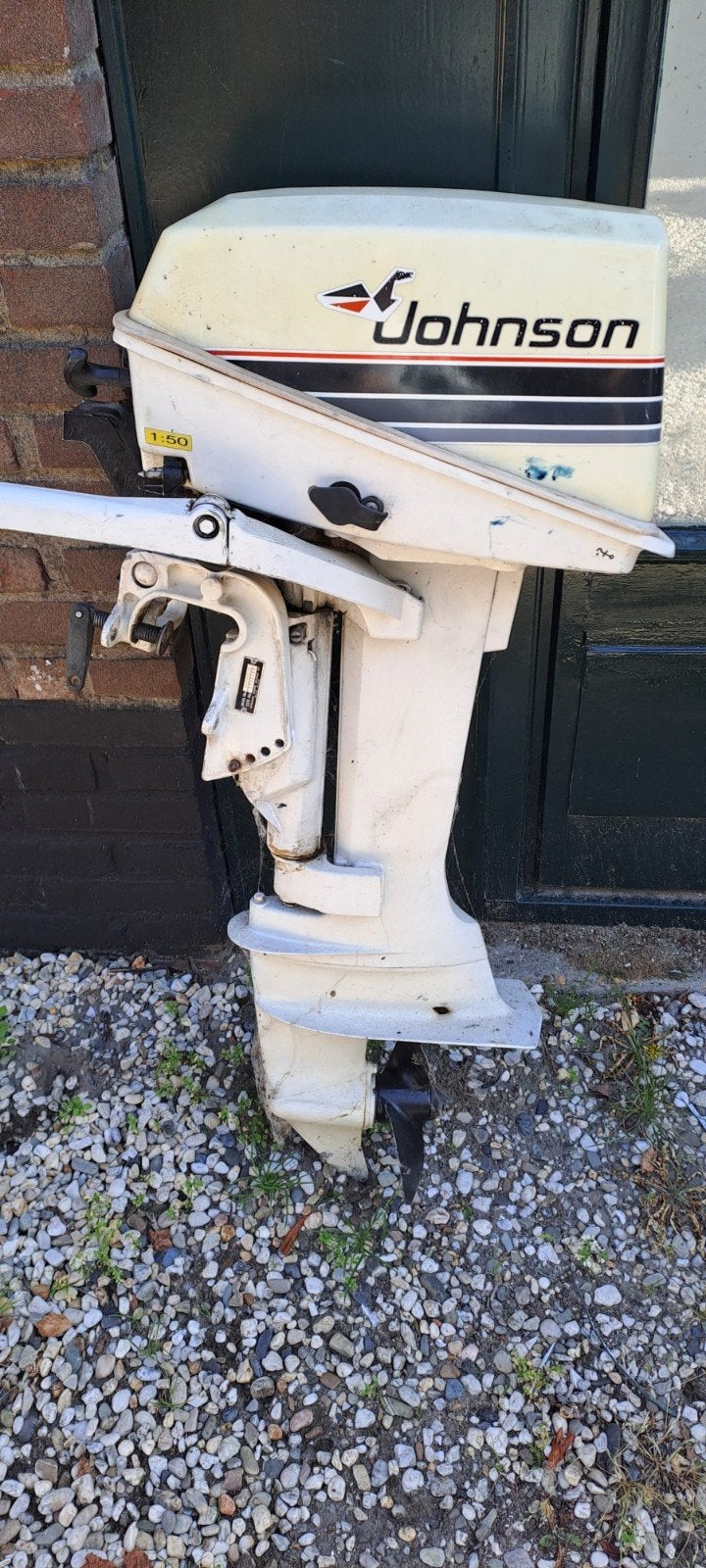 lopende Johnson Seahorse 6pk 2t, Watersport en Boten, Bootonderdelen, Ophalen, Gebruikt, Motor en Techniek, Zeilboot of Motorboot