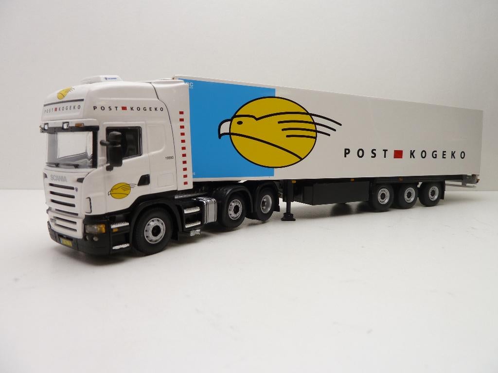 Scania R  '' Post Kogeko '' WSI, Hobby en Vrije tijd, Modelauto's | 1:50, Zo goed als nieuw, Bus of Vrachtwagen, Wsi, Ophalen of Verzenden