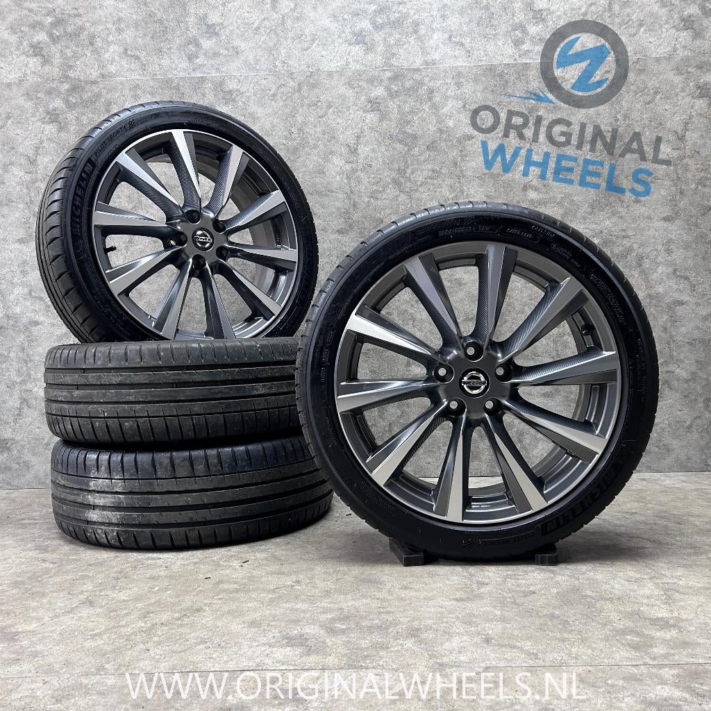 DIV 19 inch originele velgen + zomerbanden Nissan Qashqai, Auto-onderdelen, Banden en Velgen, 19 inch, Gebruikt, Banden en Velgen