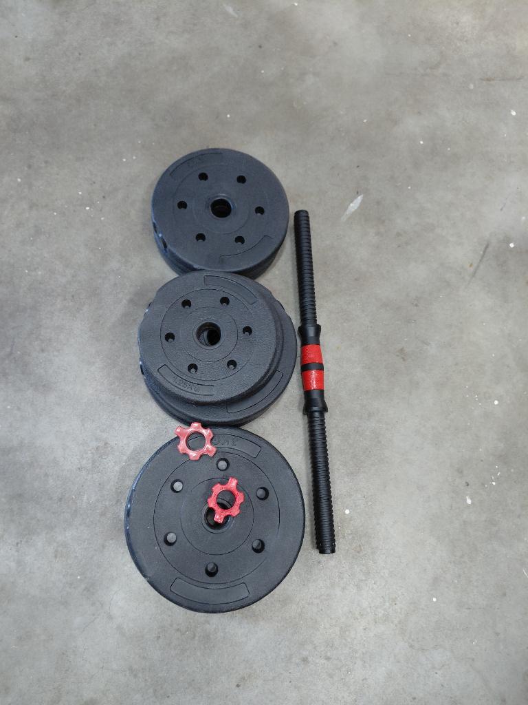 verstelbare dumbell, Sport en Fitness, Fitnessmaterialen, Ophalen of Verzenden, Gebruikt, Benen, Dumbbell