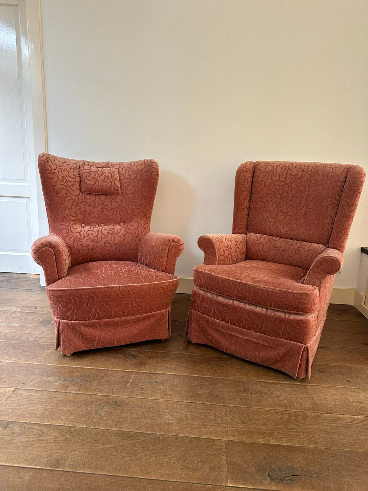 Fauteuil, 2 stuks, Ophalen, Gebruikt, 75 tot 100 cm, 75 tot 100 cm