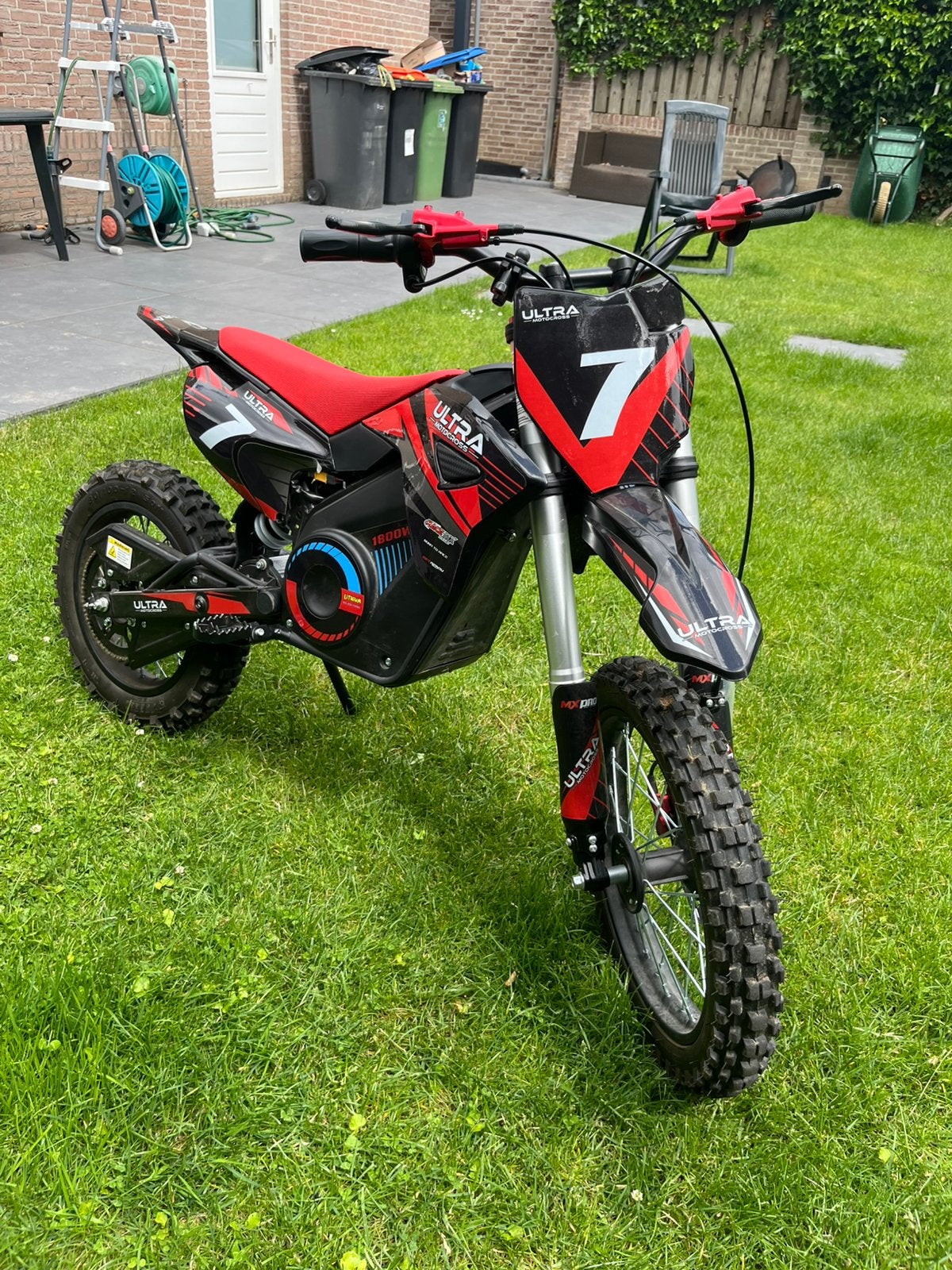 Electrische crossmotor, Ophalen, Zo goed als nieuw, Minder dan 10 versnellingen, Overige merken