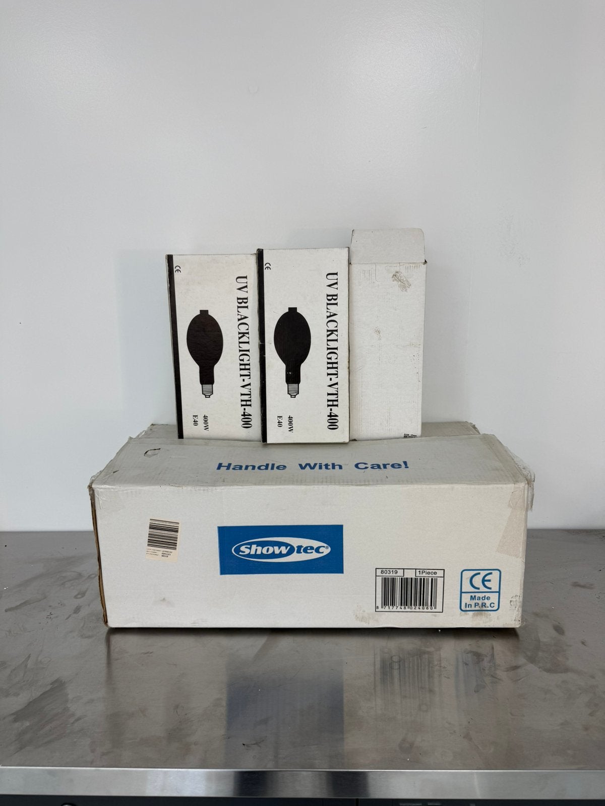 Nieuwe showtec Blacklight 400watt met 4 lampen, Showtec, ., Nieuw, Ophalen of Verzenden