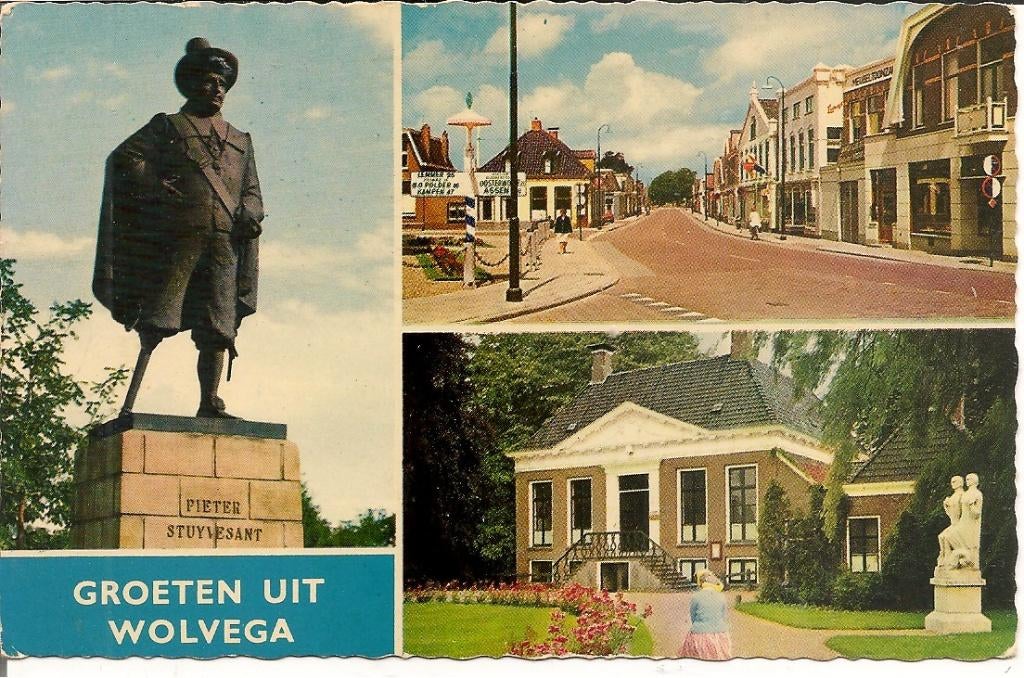 Groeten uit Wolvega, Ophalen of Verzenden, 1960 tot 1980, Gelopen, Friesland