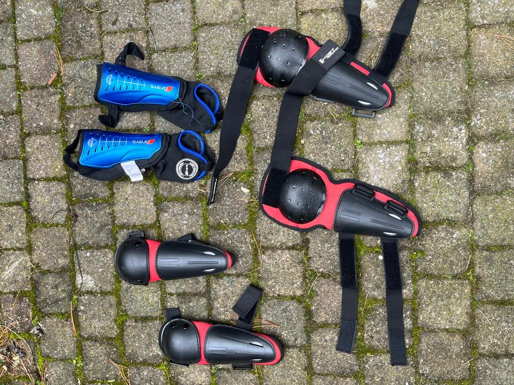 BMX Kniebeschermers - Diverse Sets, Fietsen en Brommers, Fietsen | Crossfietsen en BMX, Ophalen of Verzenden, Gebruikt