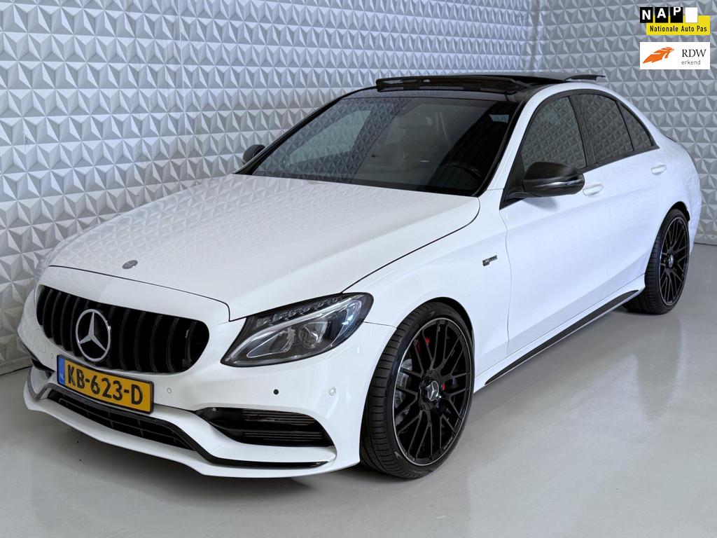 Mercedes-Benz C-klasse 450 AMG 4MATIC C43 Schaalstoelen / PA, 367 pk, Leder, Bedrijf, Vierwielaandrijving