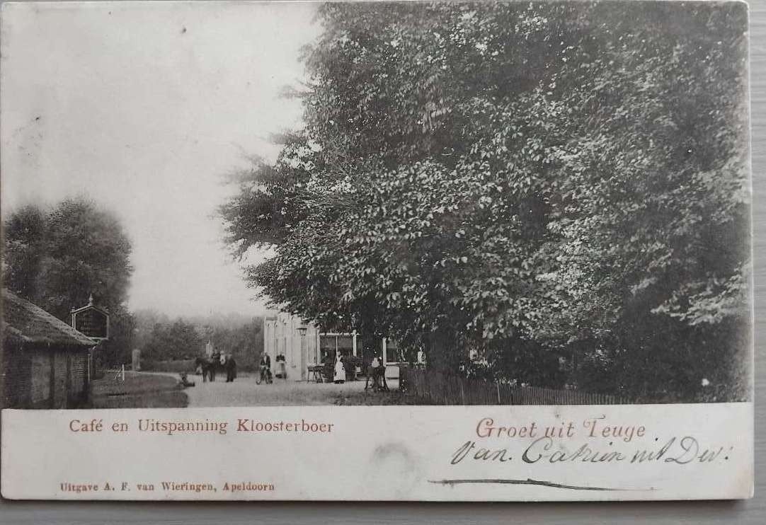 Teuge (Gem. Voorst, Gelderland) – Café Kloosterboer 1902, Verzenden, Voor 1920, Gelopen, Gelderland