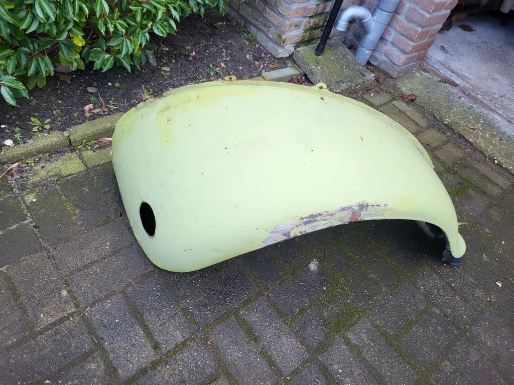 Spatborden 2CV voor, met werk, Auto-onderdelen, Ophalen, Gebruikt, Citroën, Voor