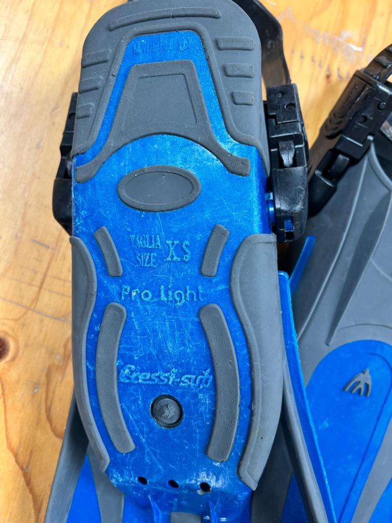 Cressi sub vinnen, Ophalen of Verzenden, Gebruikt, Snorkelvinnen