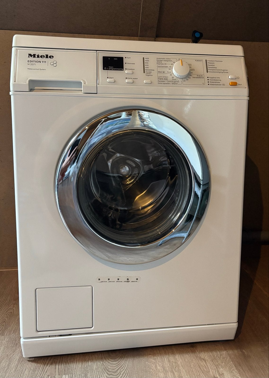 Miele W 3371 Edition 111 wasmachine, Witgoed en Apparatuur, Ophalen, Gebruikt, Voorlader, Wolwasprogramma