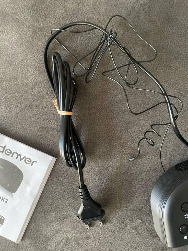 Denver Radio Wekker met Snooze Functie en Handleiding, Witgoed en Apparatuur, Digitaal, Onbekend, Ophalen of Verzenden, Zo goed als nieuw
