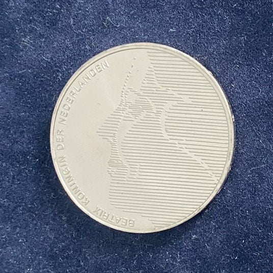 Zilveren 50 Gulden 1984–Willem van Oranje (Prachtige staat!), Postzegels en Munten, Koningin Beatrix, Zilver, Ophalen of Verzenden