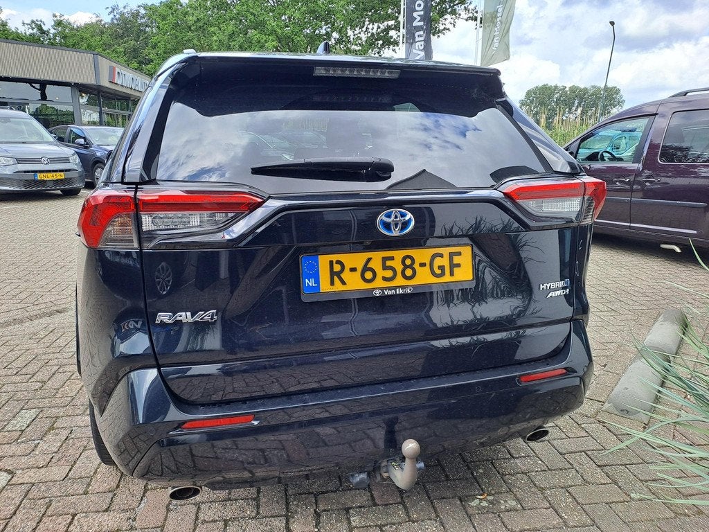 Toyota RAV4 2.5 Hybrid AWD Black Edition | TREKHAAK | JBL AU, Auto's, 12 maanden, Gebruikt, Euro 6, 4 cilinders