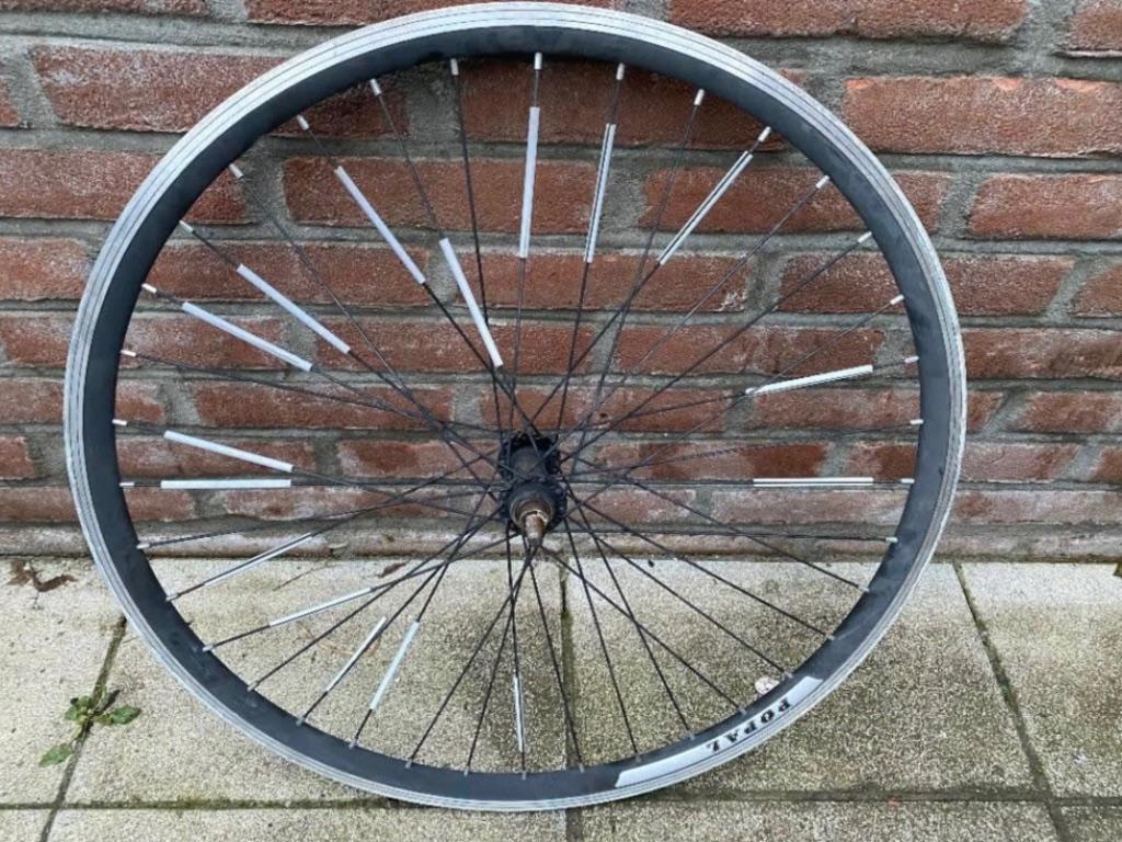 Fiets wiel 26 inch, Gebruikt, Popal, Aluminium, Ophalen
