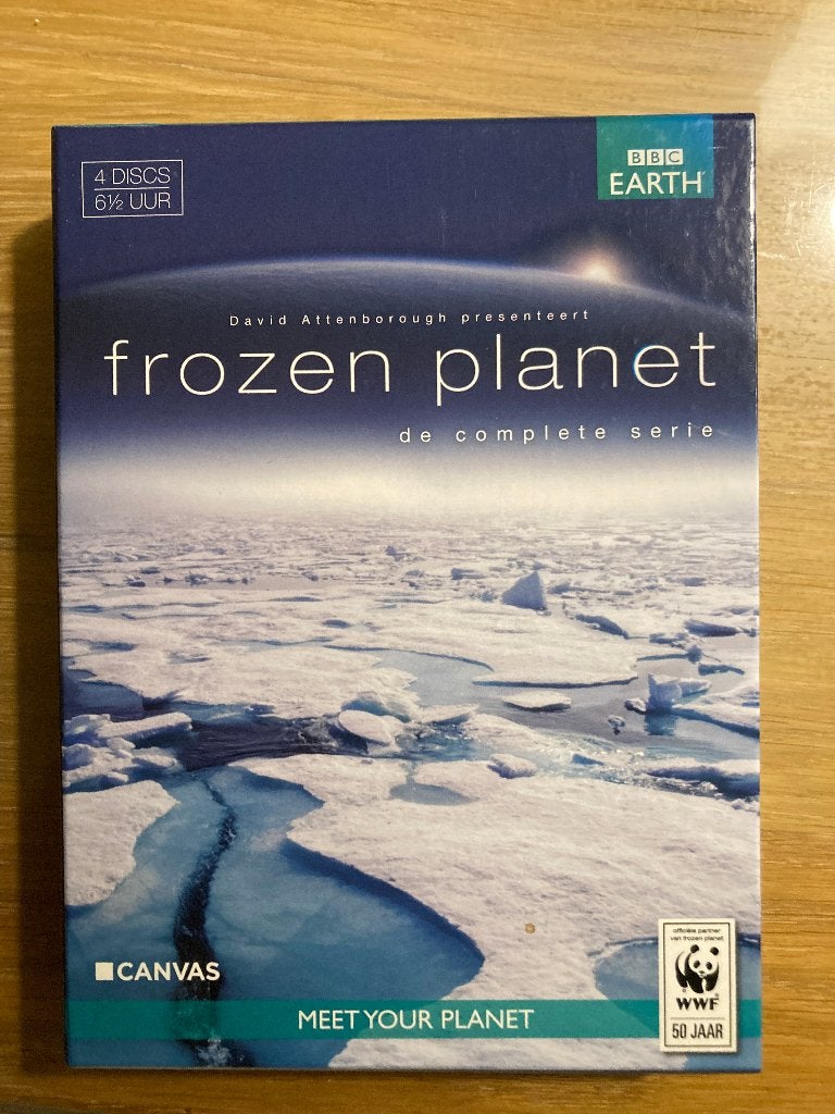 Frozen Planet - De complete serie (4 DVD's) BBC Earth, Alle leeftijden, Nederlands, Natuur, Inclusief doosje