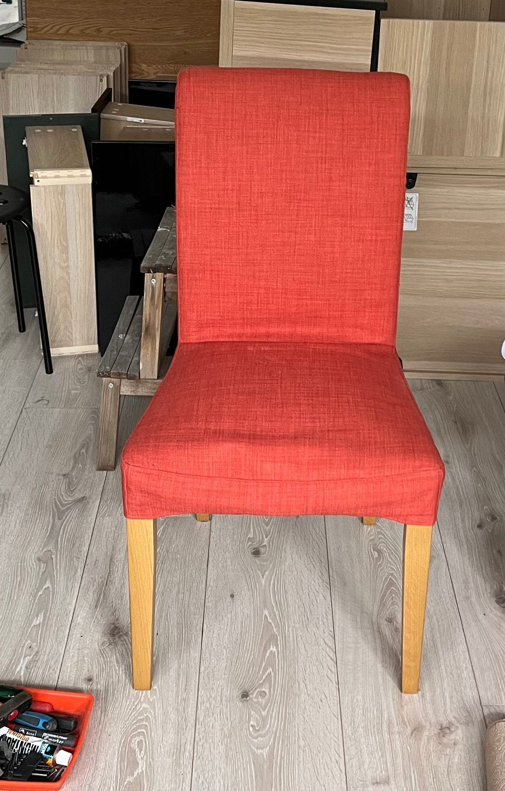 Gratis op te halen 6 eetkaners stoelen, Ophalen, Overige kleuren, Zo goed als nieuw, Stof