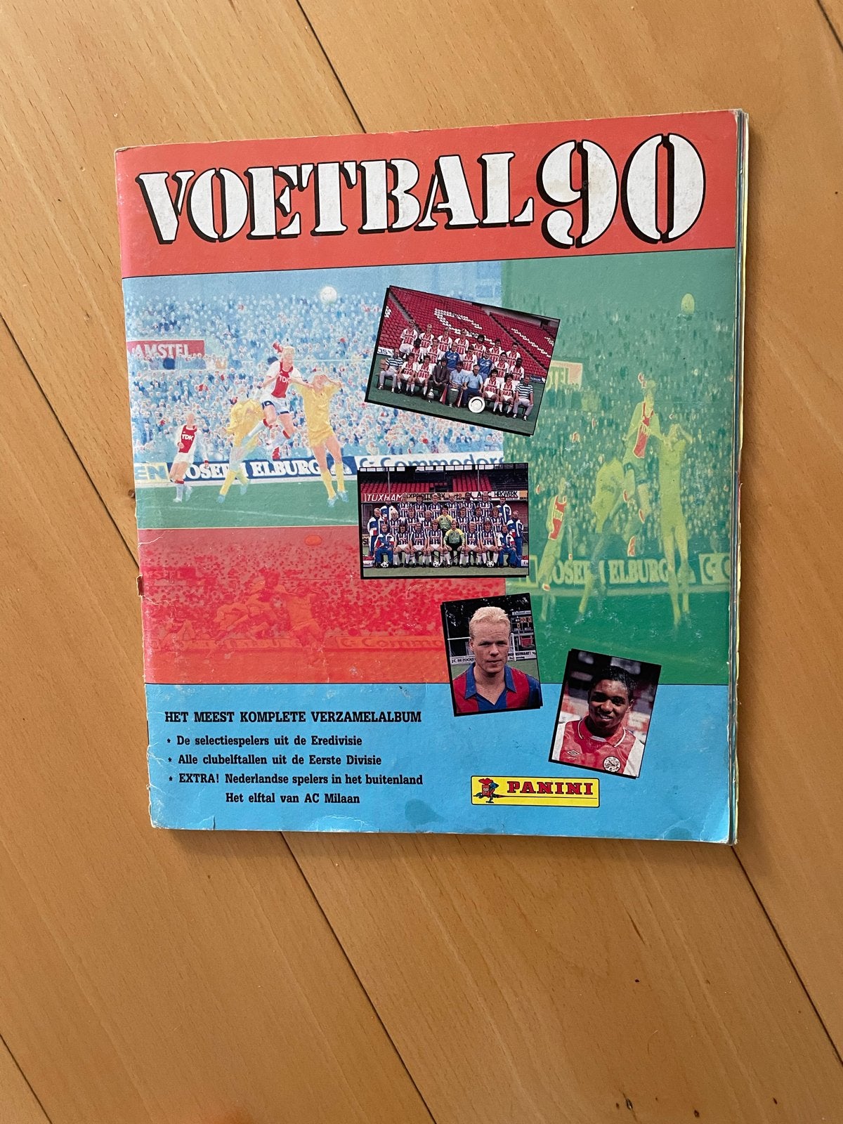 Panini Voetbal 90 Verzamelalbum - Compleet, Ophalen, Gebruikt, Overige binnenlandse clubs, Boek of Tijdschrift