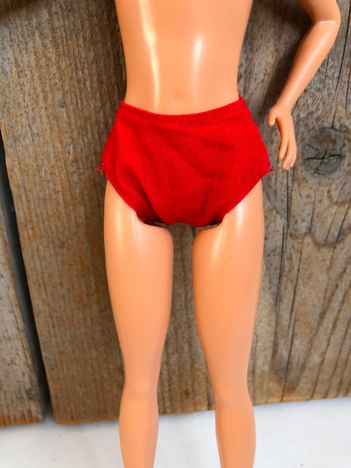 Rode Barbie katoen onderbroek / bikini broek, Ophalen of Verzenden, Zo goed als nieuw, Barbie