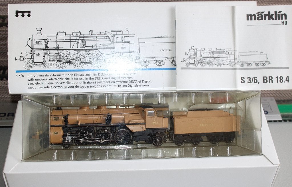 Stoomlocomotief KON.BAY.STS.BAHN, Wisselstroom, Locomotief, Ophalen of Verzenden, Zo goed als nieuw