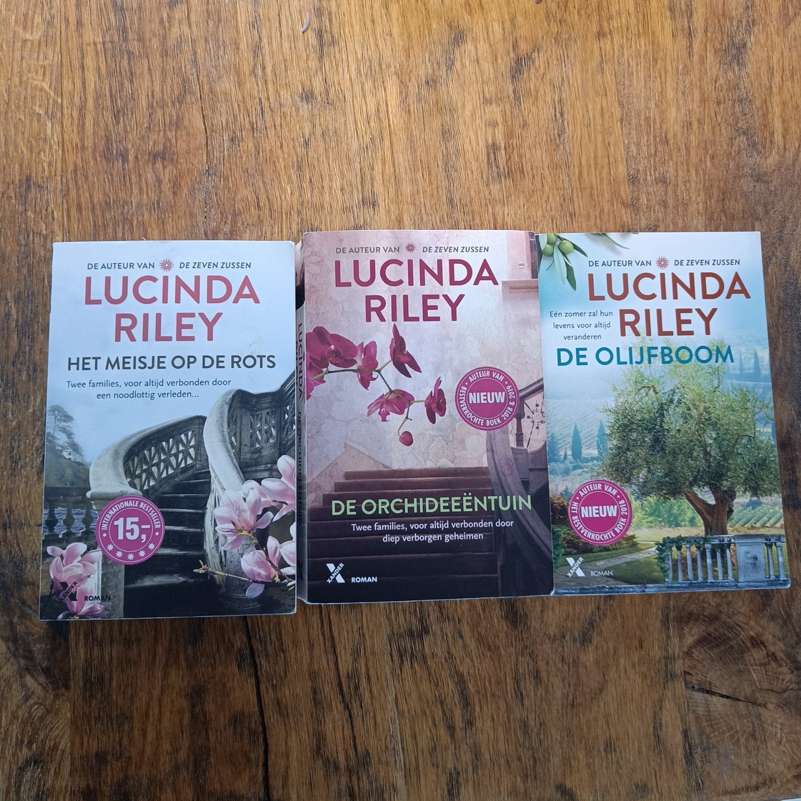 Lucinda Riley Boeken: Het Meisje op de Rots, Orchideeëntuin, Ophalen of Verzenden, Zo goed als nieuw, Lucinda Riley, Nederland