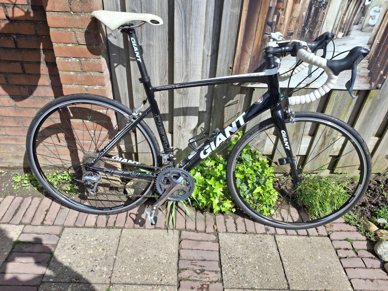 Zgan Giant Defy m/l racefiets, 28 inch, Velgrem, Aluminium, Zo goed als nieuw