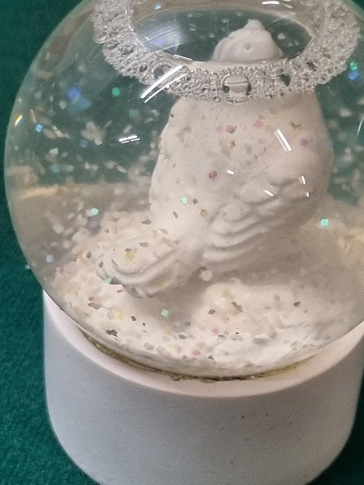 sneeuwbol met vogel wit, Diversen, Kerst, Ophalen of Verzenden, 'T Olde Gre-j, Info@toldegrej.nl, Endepoelstraat 20f Didam