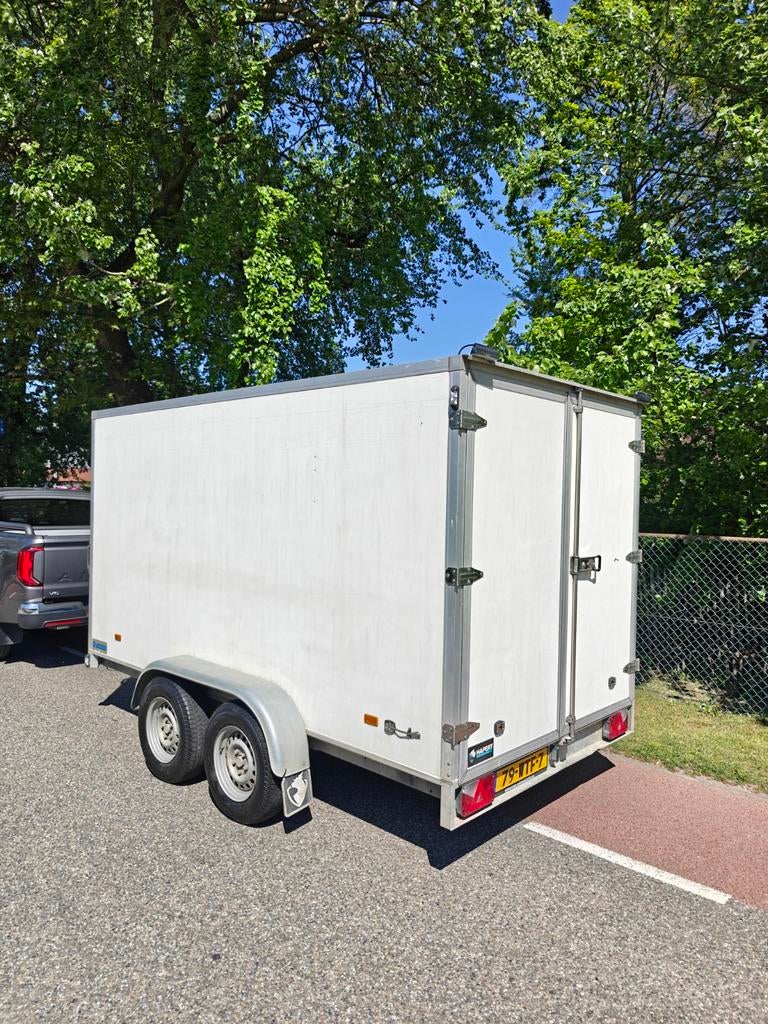 Hapert gesloten aanhanger 350/180/180, Ophalen of Verzenden, Gebruikt