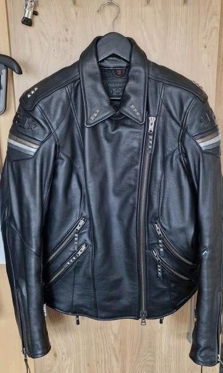 ZGAN Leren dames motorjas van Halvarssons met protectie, Ophalen of Verzenden, Tweedehands, Dames, Jas | leer