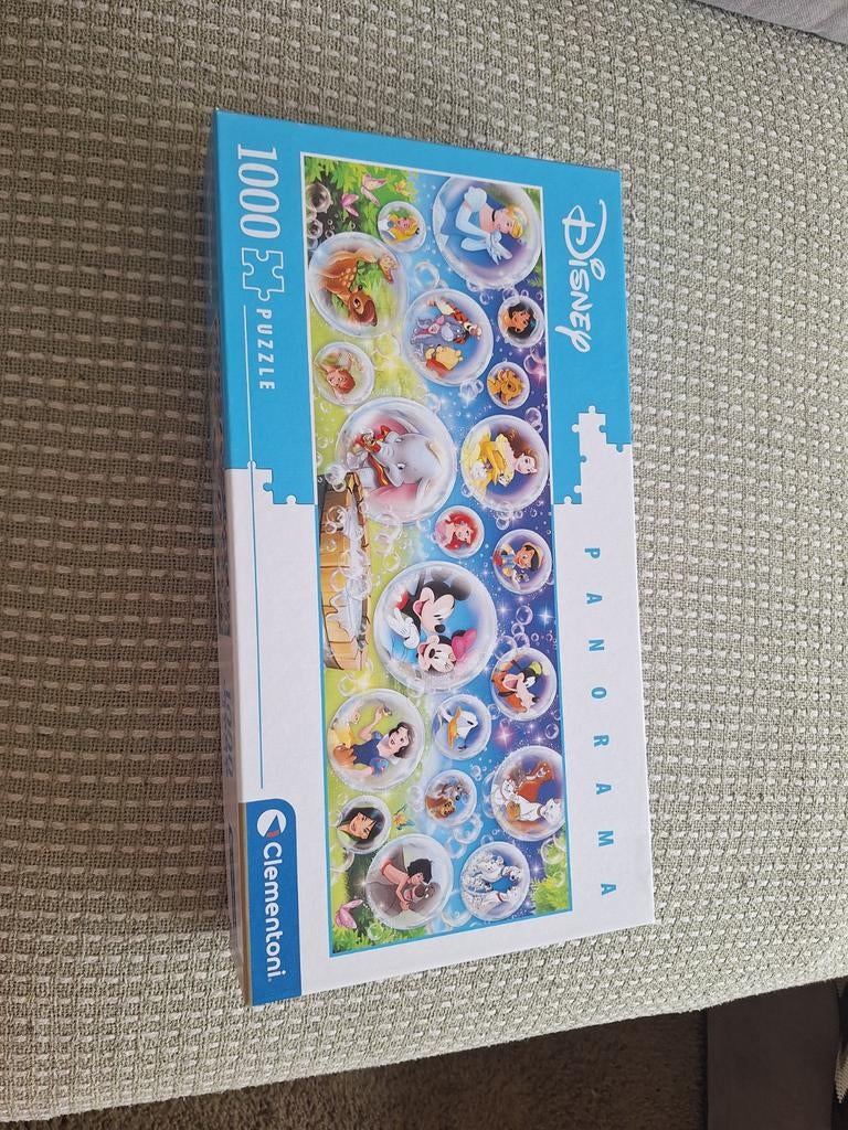 Panorama Disney puzzel, Ophalen of Verzenden, 500 t/m 1500 stukjes, Gebruikt, Legpuzzel