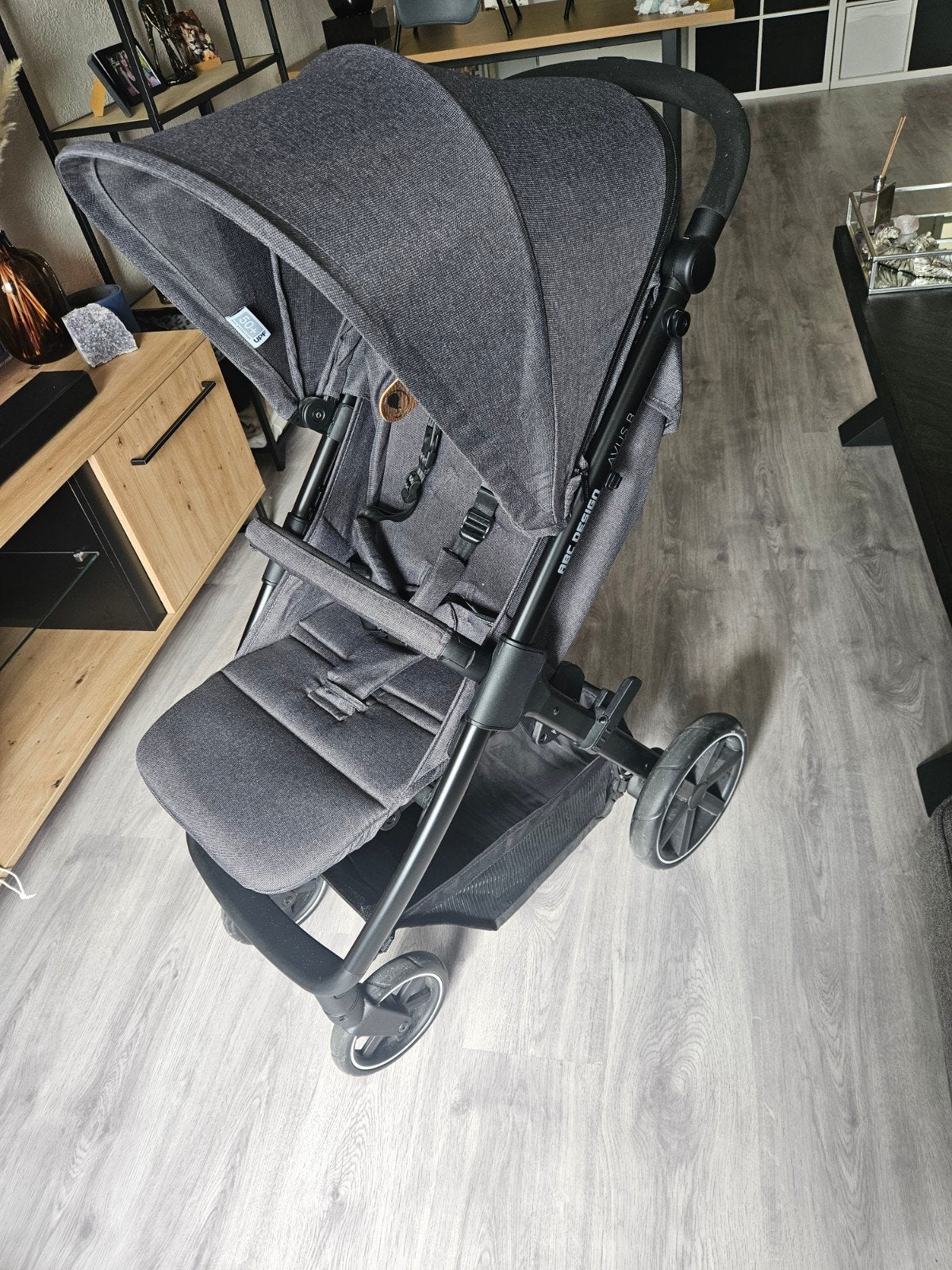 ABC Design Avus B Buggy met Little Dutch Voetenzak, Ophalen, Zo goed als nieuw, Overige merken, Verstelbare rugleuning