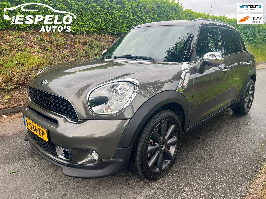 Mini Countryman 1.6 Cooper S ALL4 Chili AUTOMAAT/FLIPPERS me, Auto's, Mini, Bedrijf, Te koop, Countryman, 4x4, ABS, Airbags, Airconditioning
