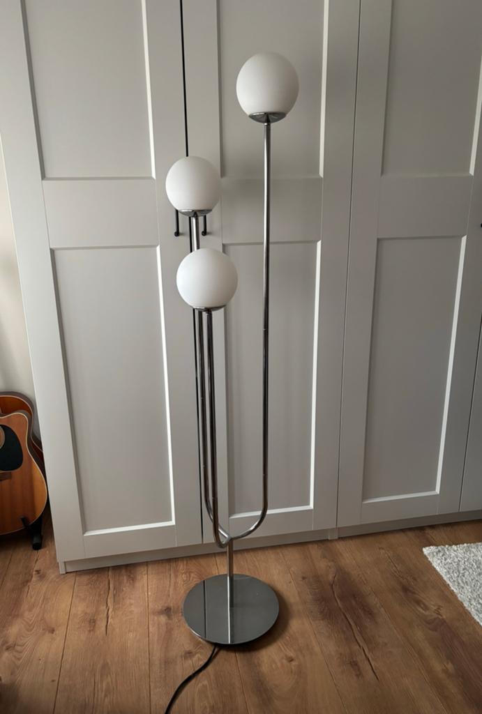 Ikea Simrishamn staande lamp, Huis en Inrichting, Ophalen, Zo goed als nieuw, 150 tot 200 cm