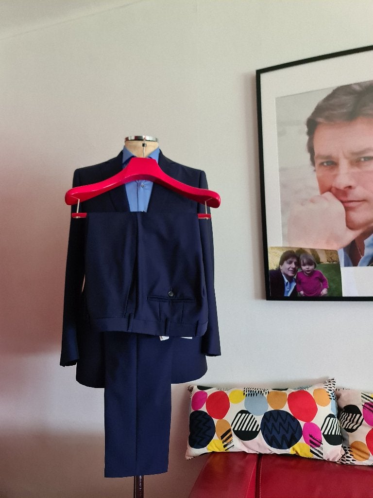 Vitale Barberis Canonico Kostuum met blauwe kleur maat 50, Kleding | Heren, Nieuw, Vitale Barberis Canonico, Verzenden, Maat 48/50 (M)
