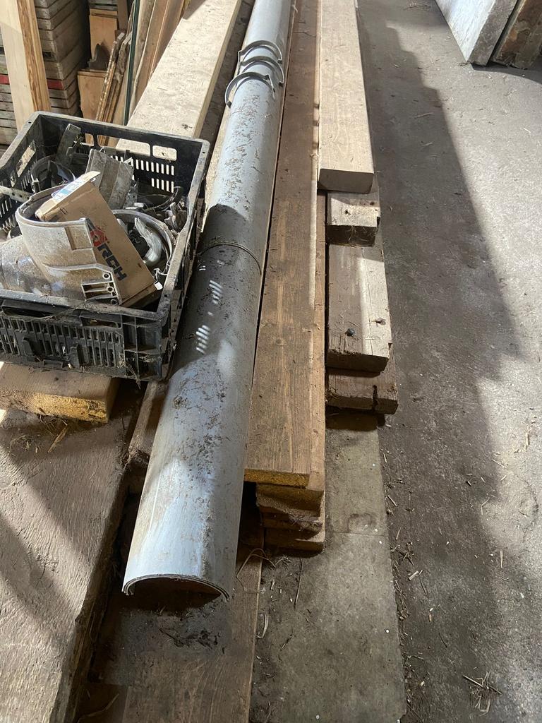 Pvc goot, Ophalen, Pvc, 6 meter of meer, Nieuw