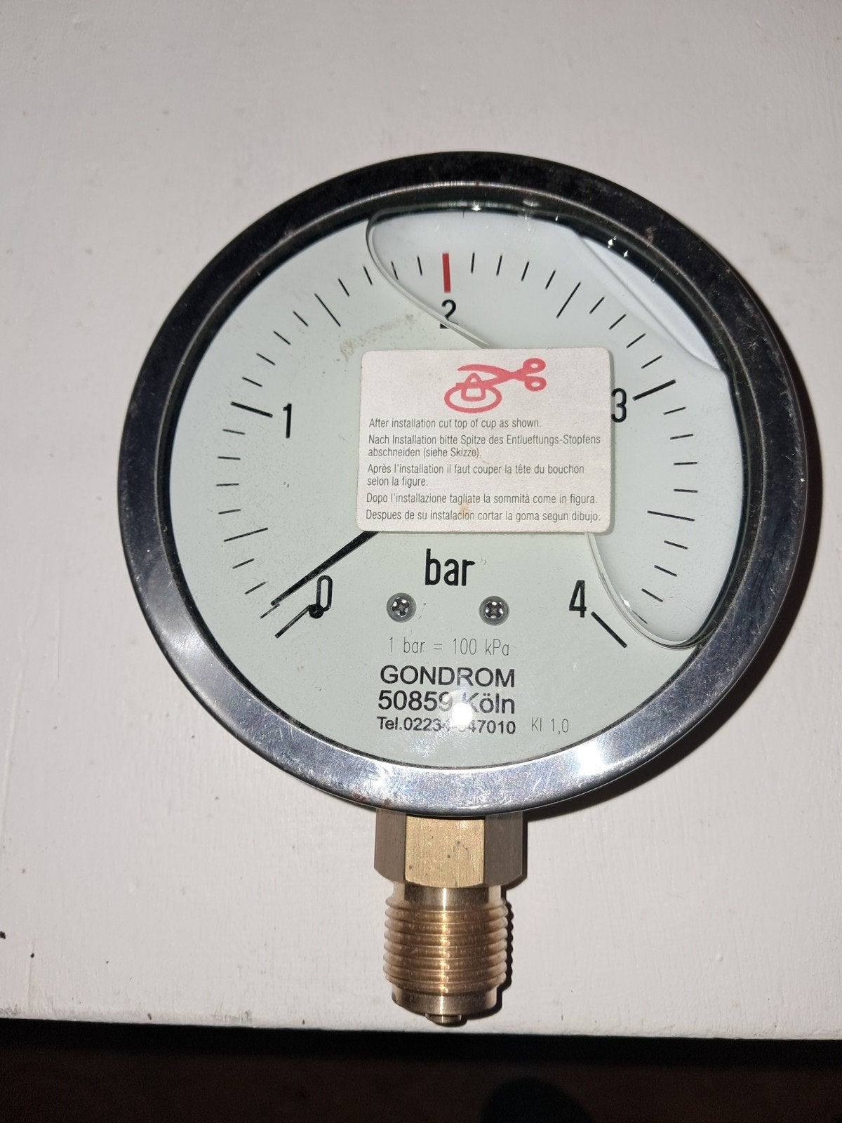 Manometer voor Bulktransporte, Ophalen of Verzenden, Nieuw, Overige merken