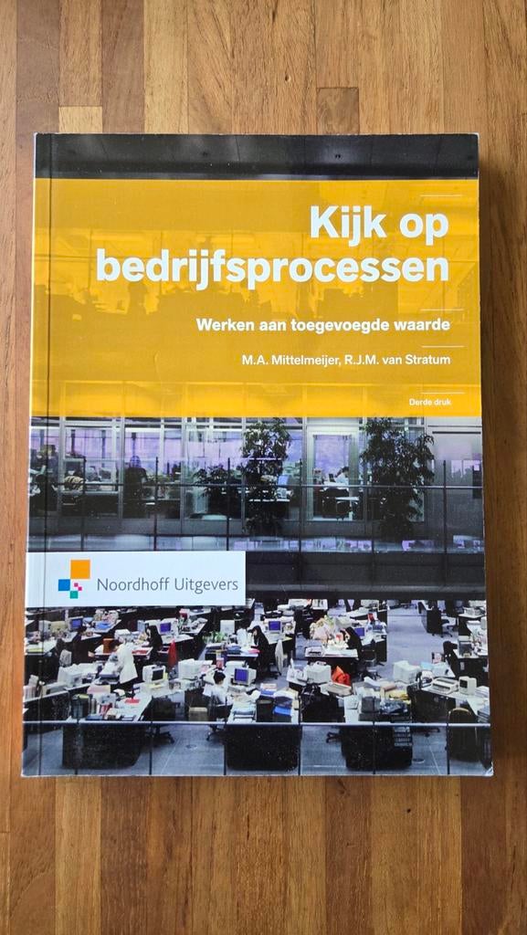 Kijk op bedrijfsprocessen - Werken aan toegevoegde waarde, Ophalen of Verzenden, Gelezen, Management, M.A. Mittelmeijer, R.J.M. van Stratum