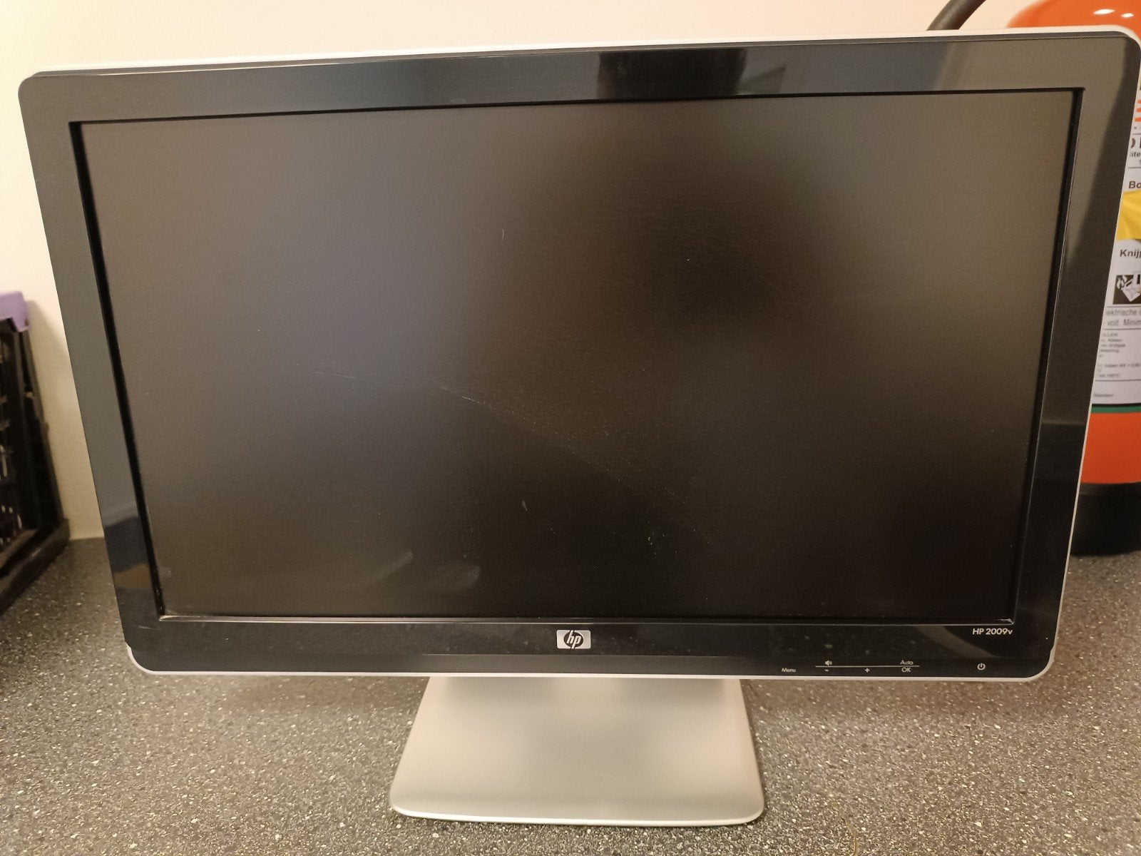 HP Monitor HP2009V, Computers en Software, Monitoren, Ophalen, Gebruikt, Overige typen, Hp beeldscherm