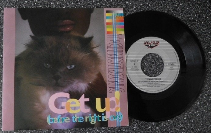Technotronic - get up (vanaf € 1,50), 7 inch, Single, Ophalen of Verzenden, Zo goed als nieuw