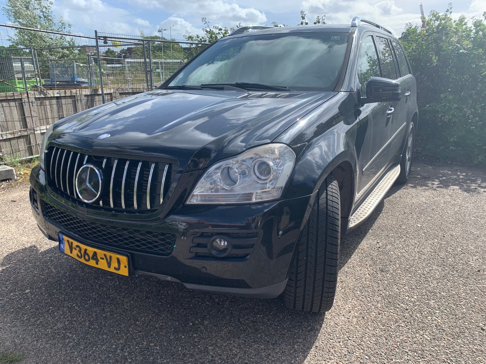 Mercedes-Benz GL420 v8 diesel bj. 2008 ex btw prijs, Auto's, Zwart, Bedrijf, Diesel, 2 stoelen