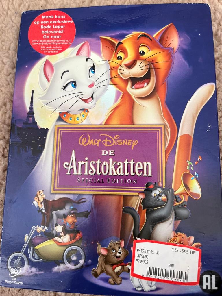 Walt Disney De Aristokatten Special Edition DVD, Gebruikt, Alle leeftijden, Ophalen of Verzenden, Dieren
