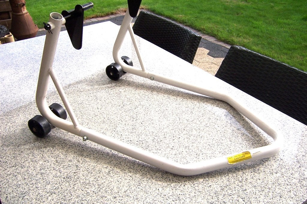 Paddockstand voor het achterwiel nieuw, Motoren, Ophalen