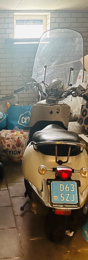Sym allo scooter, Ophalen, Gebruikt, Benzine, Allo