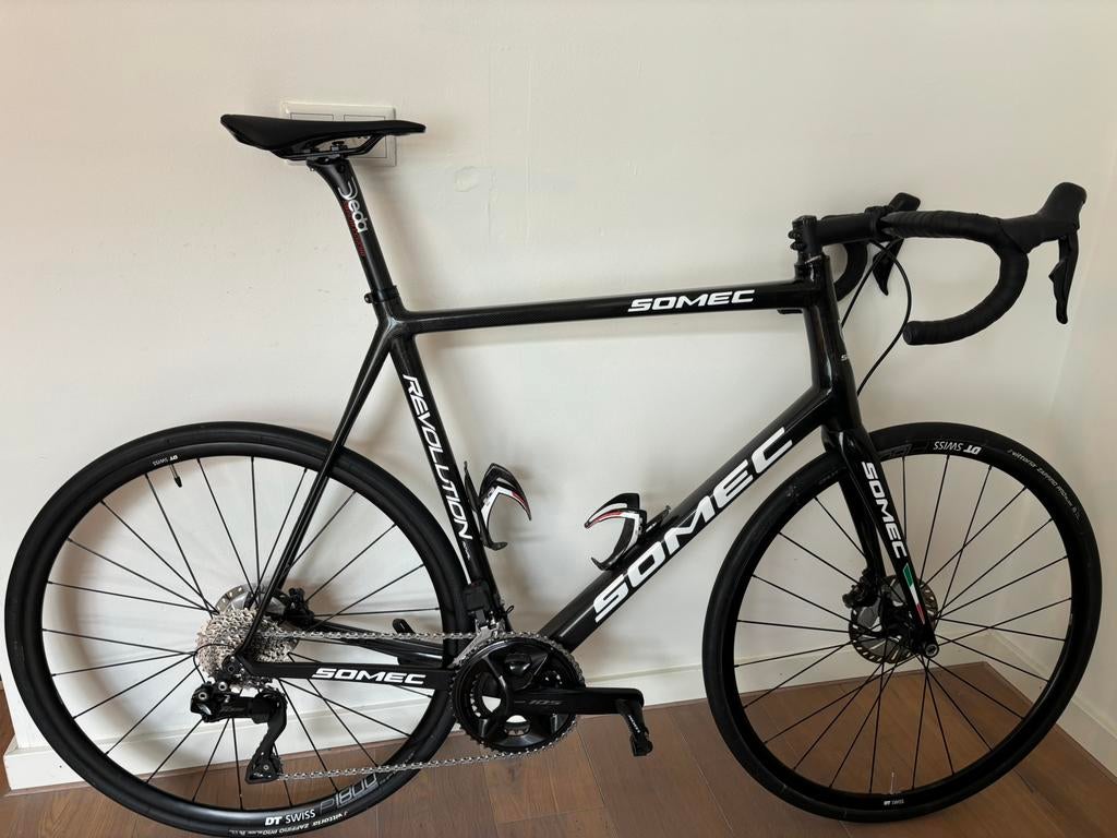 Somec Revolution carbon racefiets 105 Di2 12S Disc XXL 63cm, Ophalen, 28 inch, Carbon, -