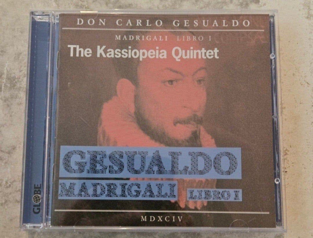 The Kassiopeia Quintet – Don Carlo Gesualdo: Madrigali, Libr, Ophalen of Verzenden, Romantiek, Zo goed als nieuw