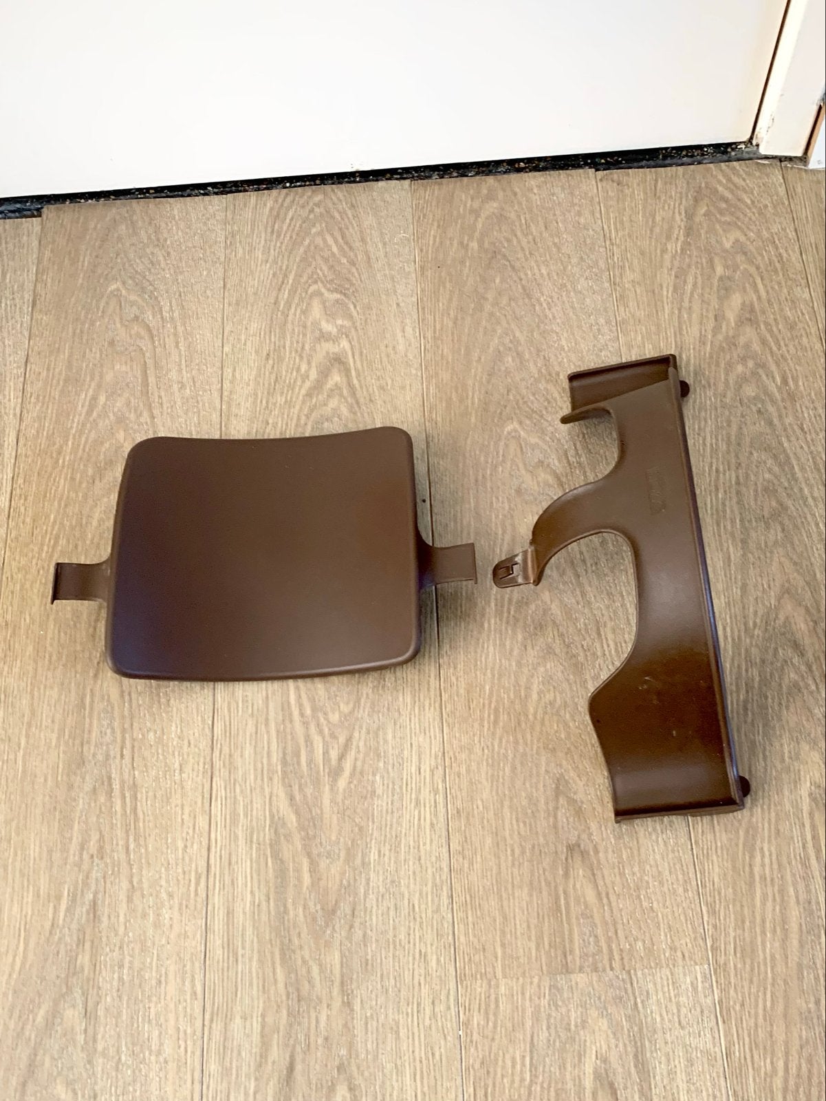 Stokke Tripp Trapp Baby Set bruin, Ophalen of Verzenden, Zo goed als nieuw, Meegroeistoel, Aanschuifbaar