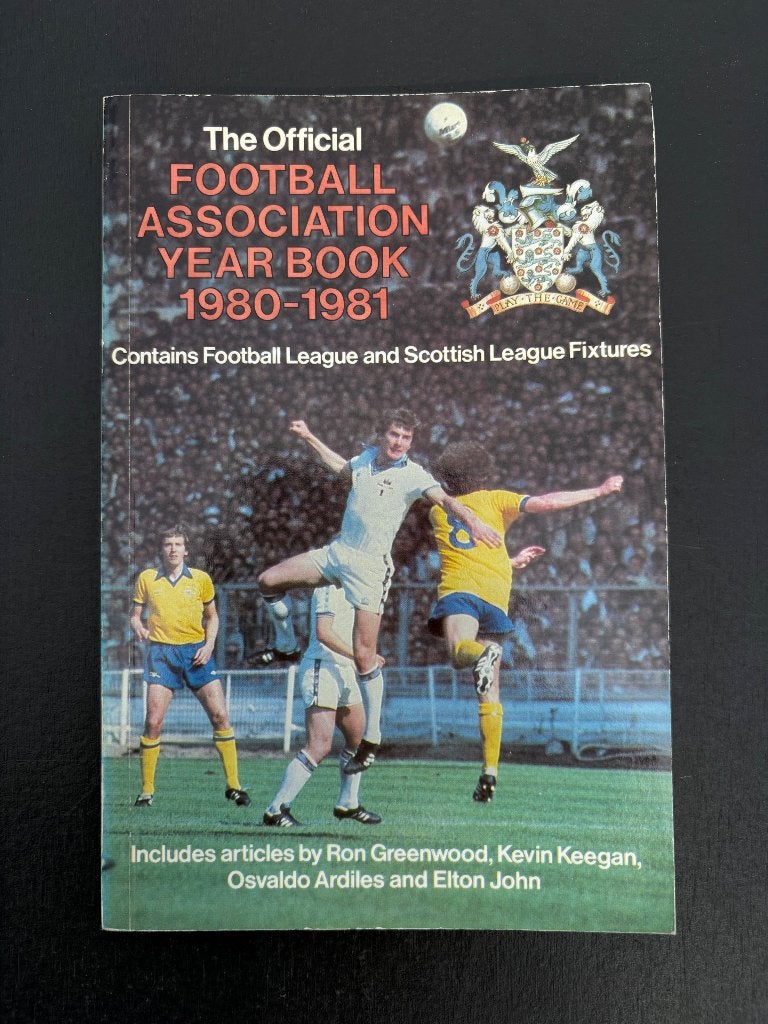 Jaarboek FA 1980-1981, Verzenden, Zo goed als nieuw, Buitenlandse clubs, Boek of Tijdschrift