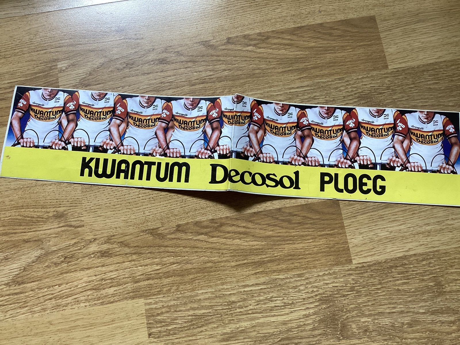 Sticker Kwantum Decosol Ploeg (wielrennen), Verzamelen, Verzenden, Zo goed als nieuw, Sport