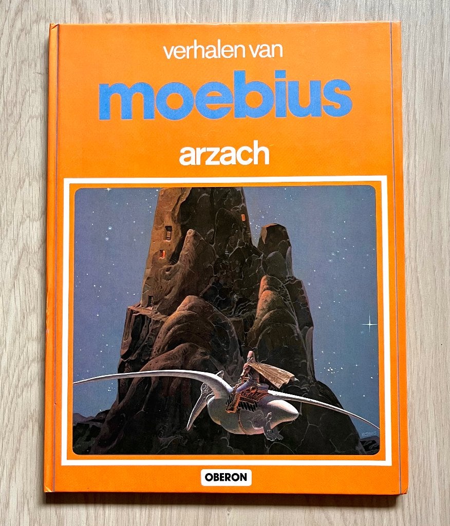Moebius - Arzach hardcover, Eén stripboek, Ophalen of Verzenden, Zo goed als nieuw, Moebius (Jean Giraud)