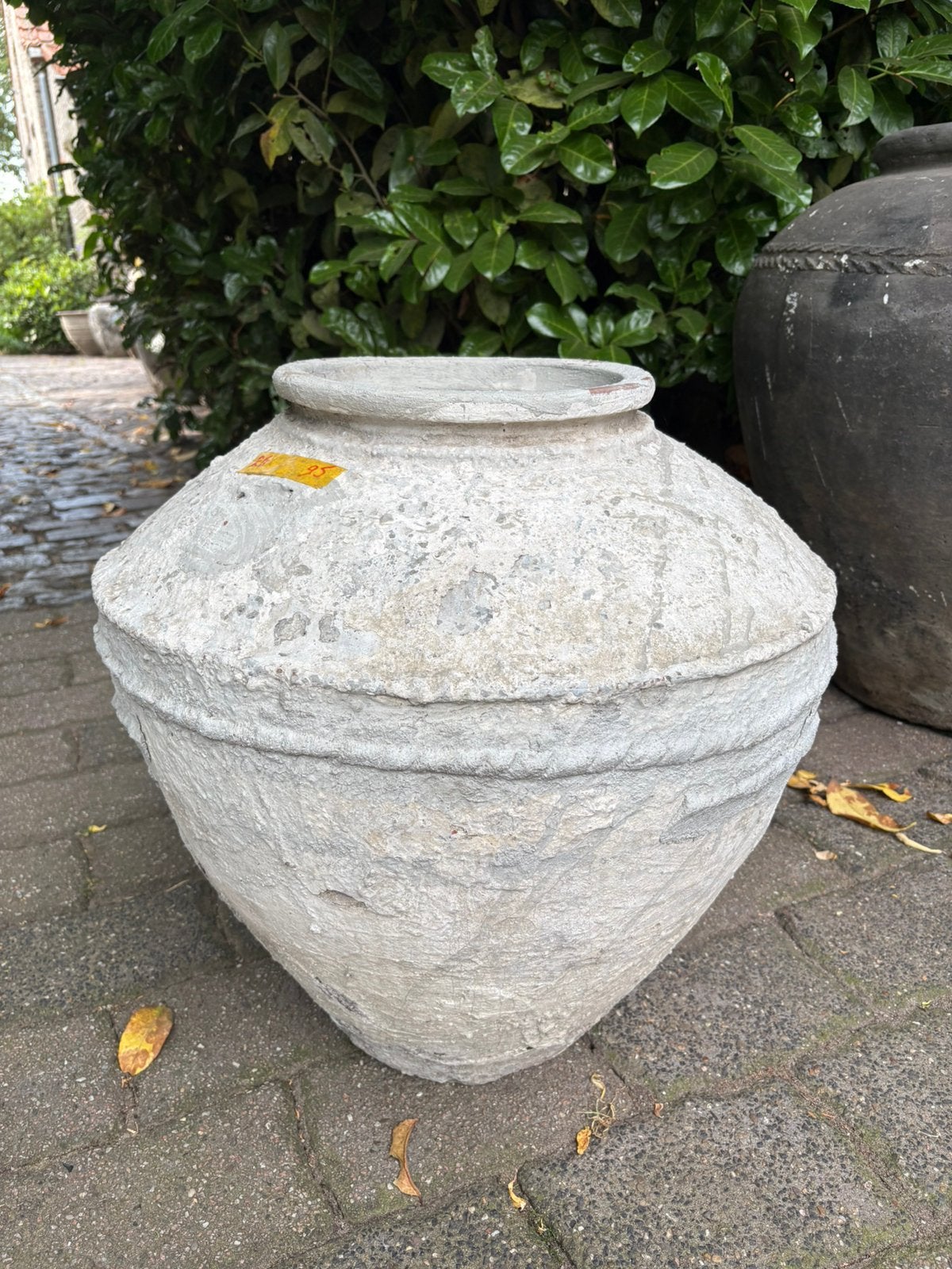 Stoere oude kruik uit India, Huis en Inrichting, Woonaccessoires | Vazen, Ophalen, Gebruikt, 57 cm, Nvt